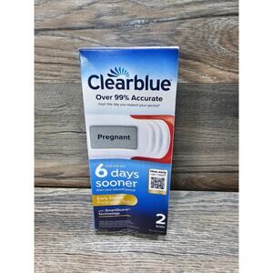 Clearblue 6 Days Sooner Early Digital Pregnancy Test 2CT
